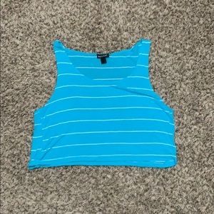 Crop tank by wet seal